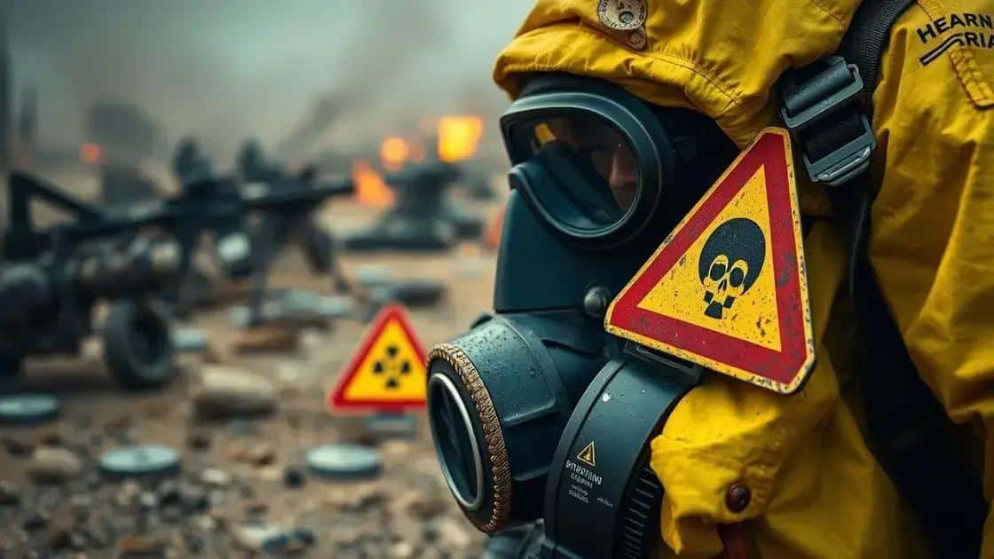 Cloropicrina: arma química usada pela Rússia Cloropicrina: arma química usada pela Rússia