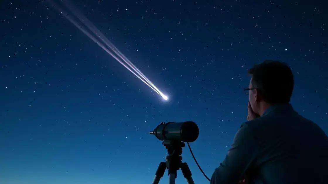 Como assistir à passagem do cometa interestelar ao vivo Como assistir à passagem do cometa interestelar ao vivo