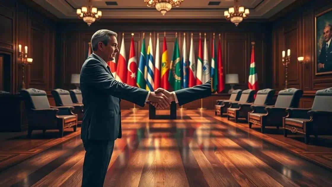 Como o diálogo entre governos influencia o câmbio