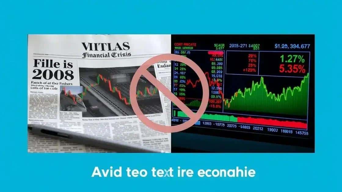 Comparativo entre cenários anteriores e atuais