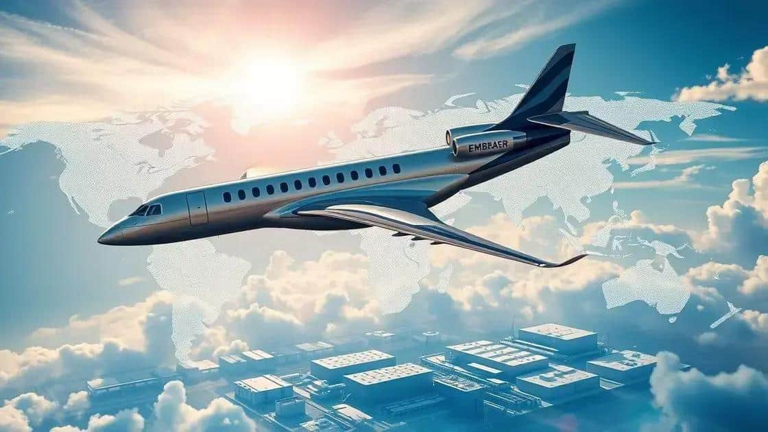 Competitividade da Embraer no cenário global Competitividade da Embraer no cenário global