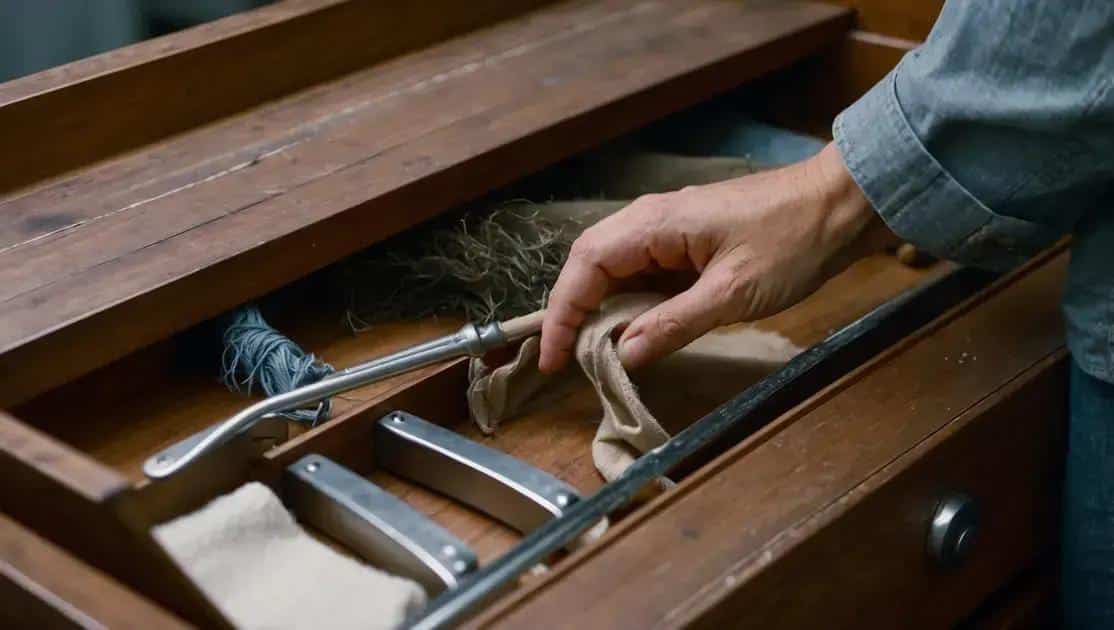 Cuidados na manutenção