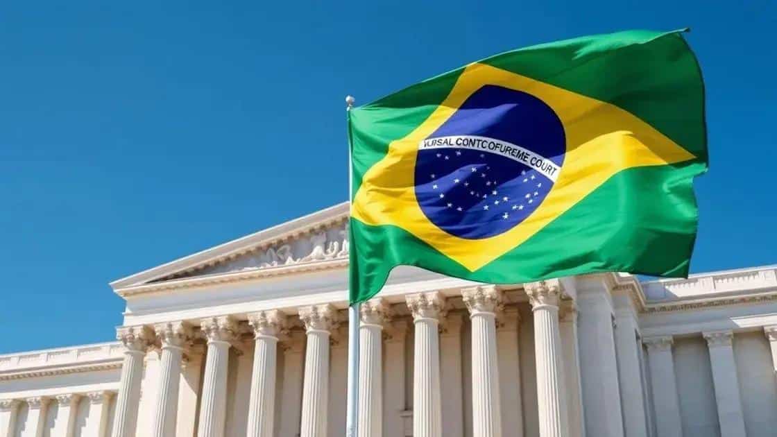 Defesa da soberania judicial brasileira