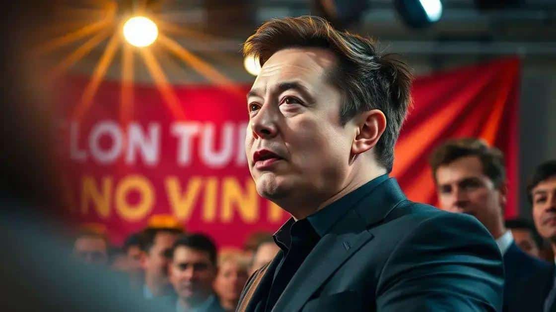 Elon Musk critica slogan de Trump e anuncia novo partido político nos EUA