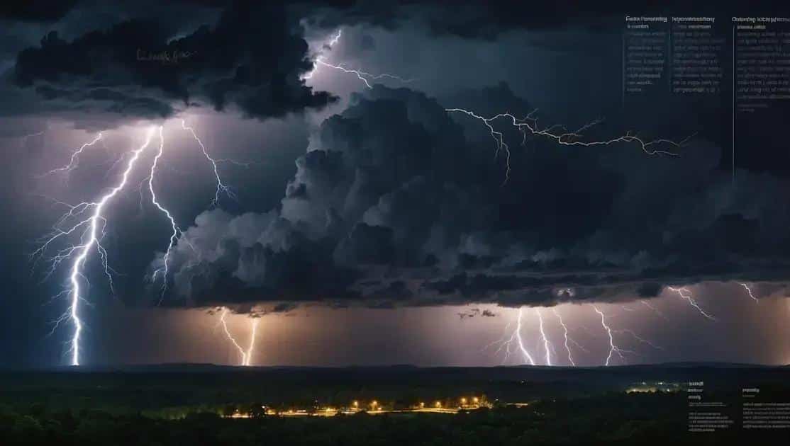 Entendimento científico dos raios