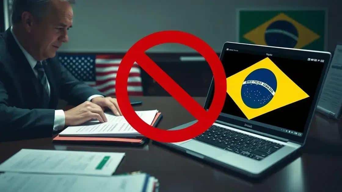 EUA investiga práticas comerciais do Brasil e ameaça novas tarifas