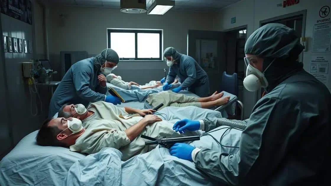 Evidências de mortes e feridos Evidências de mortes e feridos