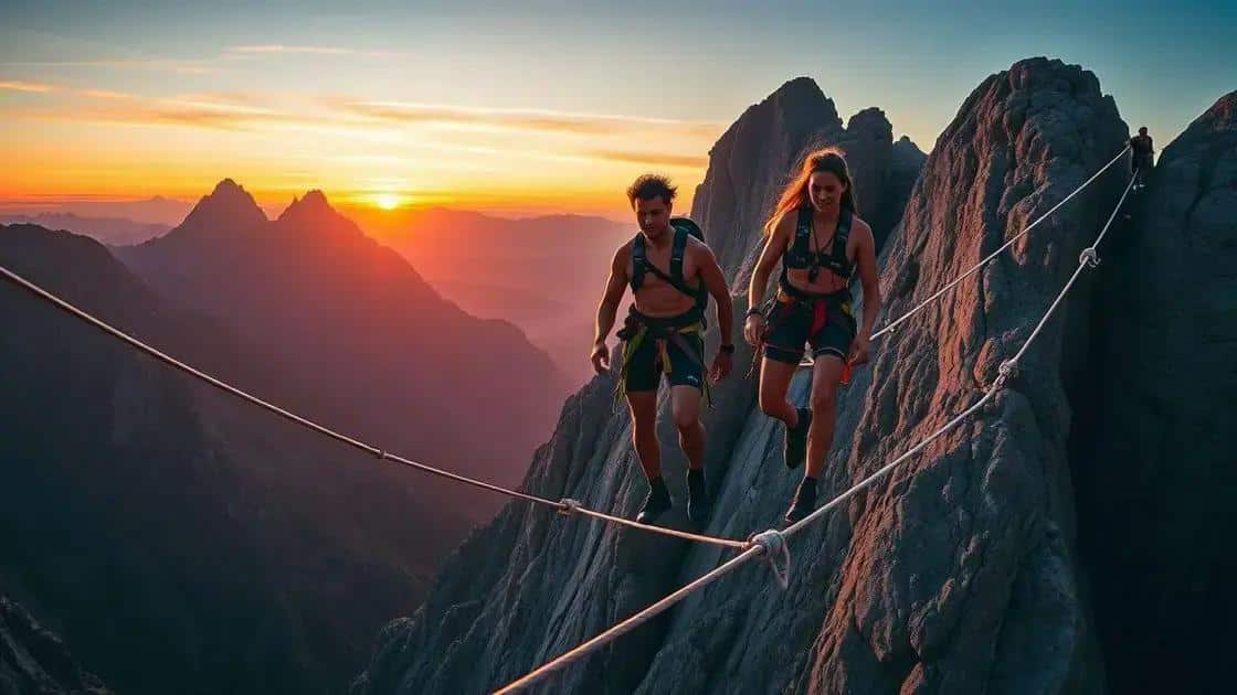 Histórias de outros praticantes de highline Histórias de outros praticantes de highline