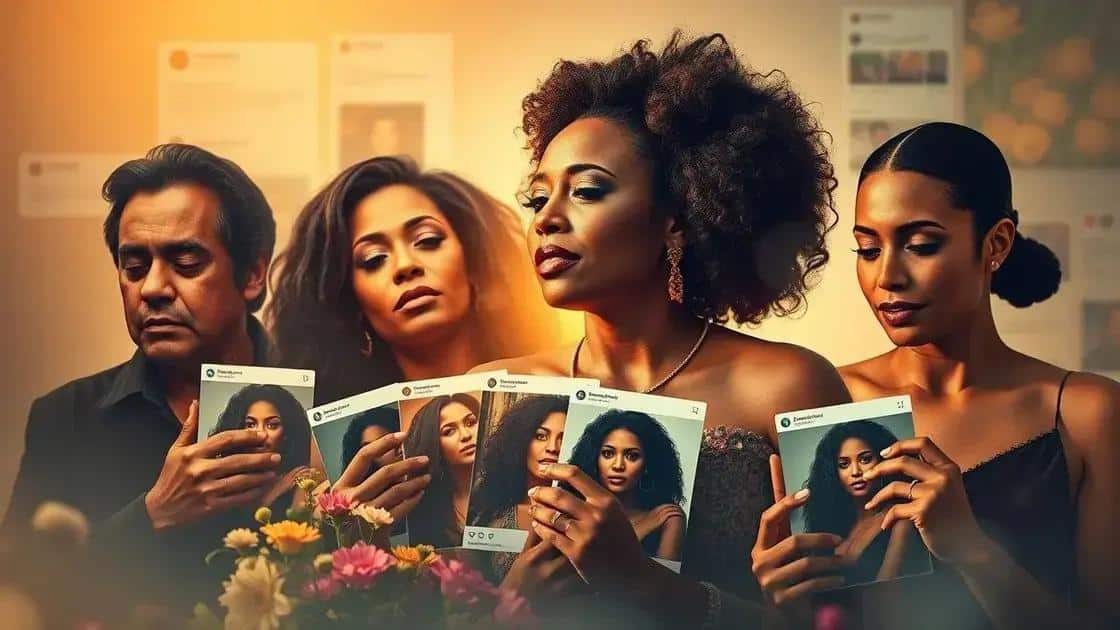 Homenagens de Famosos após a Partida Homenagens de Famosos após a Partida