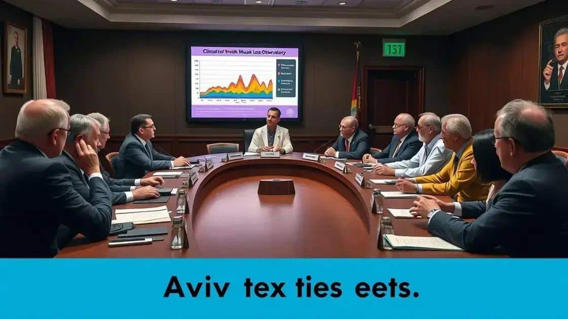 Impacto dos dados climáticos na política Impacto dos dados climáticos na política