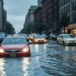 Inundações no Nordeste dos EUA: Nova York enfrenta chuvas recordes