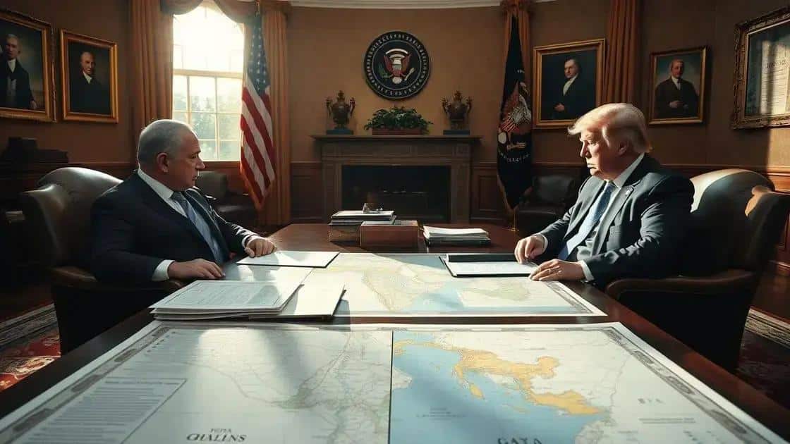 Israel e EUA buscam países para receber população de Gaza, diz Netanyahu