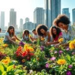 Jardinagem urbana: como ela fortalece comunidades e combate mudanças climáticas