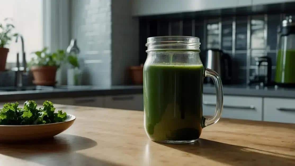 Melhores horários para consumir o suco de couve Melhores horários para consumir o suco de couve