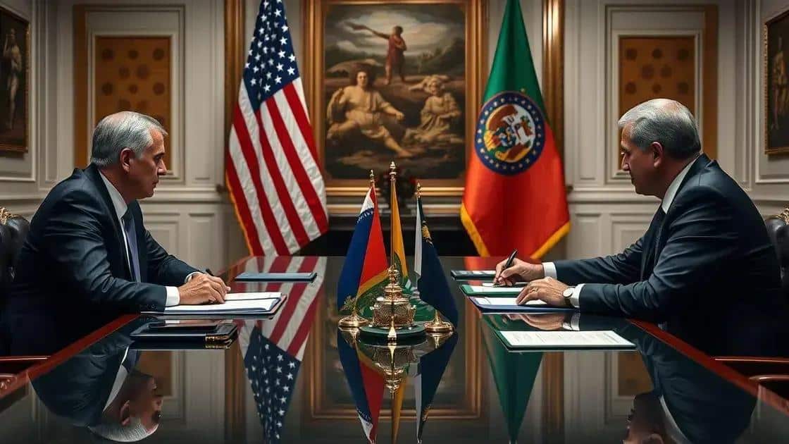 Ministro da Fazenda critica tarifas de Trump e defende negociação