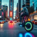 Monociclo elétrico da InMotion chega a 70 km/h com autonomia de 120 km