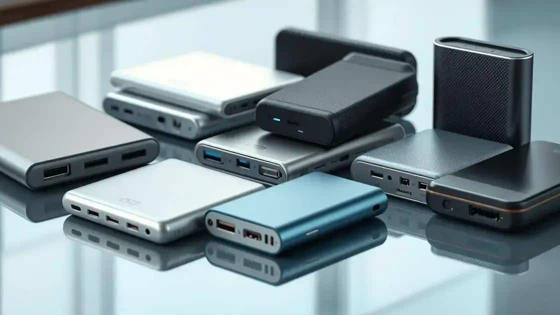 Novidades em Carregadores e Powerbanks: Tecnologias que Garantem Energia em Movimento
