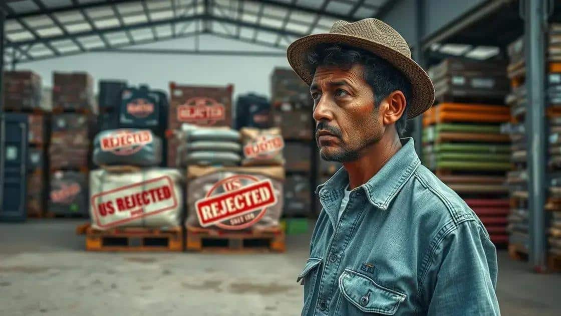 O embargo americano e seus efeitos sobre os pequenos setores