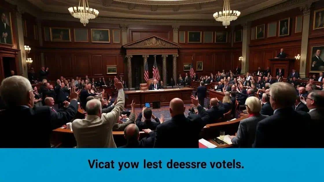 Orçamento de Trump passa no Senado com votação apertada Orçamento de Trump passa no Senado com votação apertada