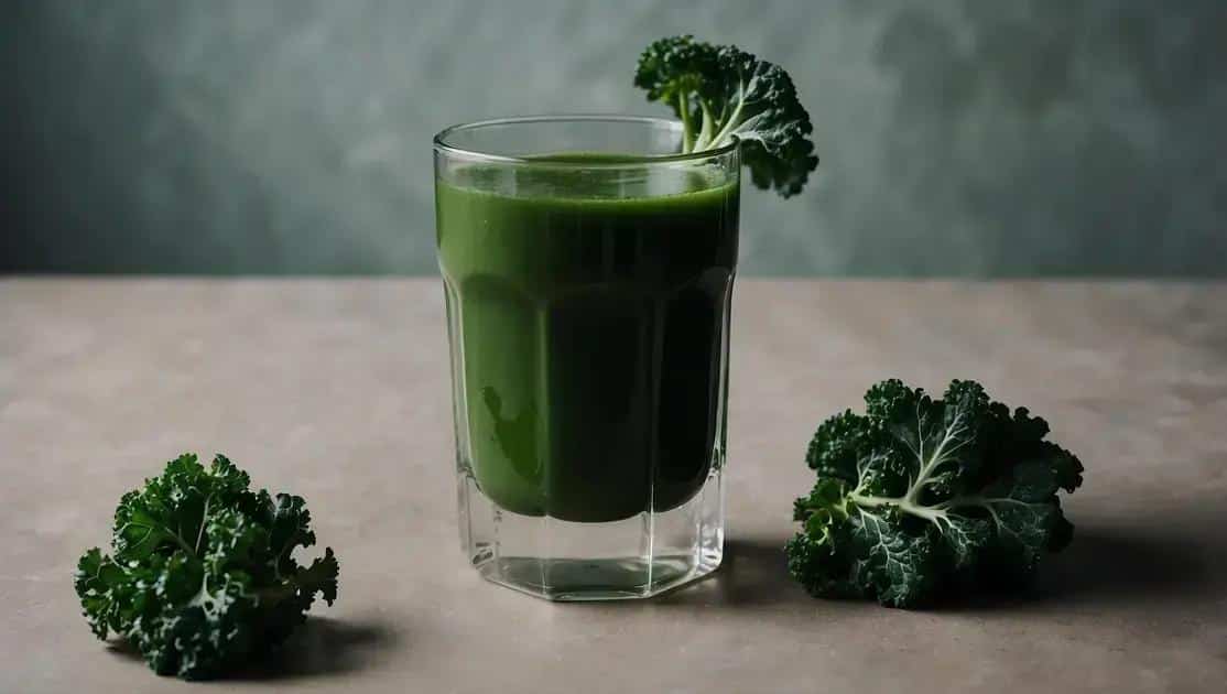 Os Benefícios do Suco de Couve para Aliviar Gastrite e Queimação