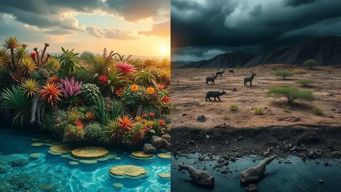 Os riscos da perda de biodiversidade e seus impactos