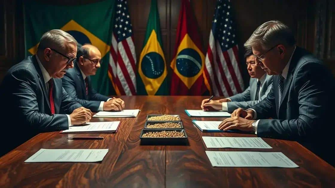 Perspectivas para a disputa comercial entre Brasil e EUA