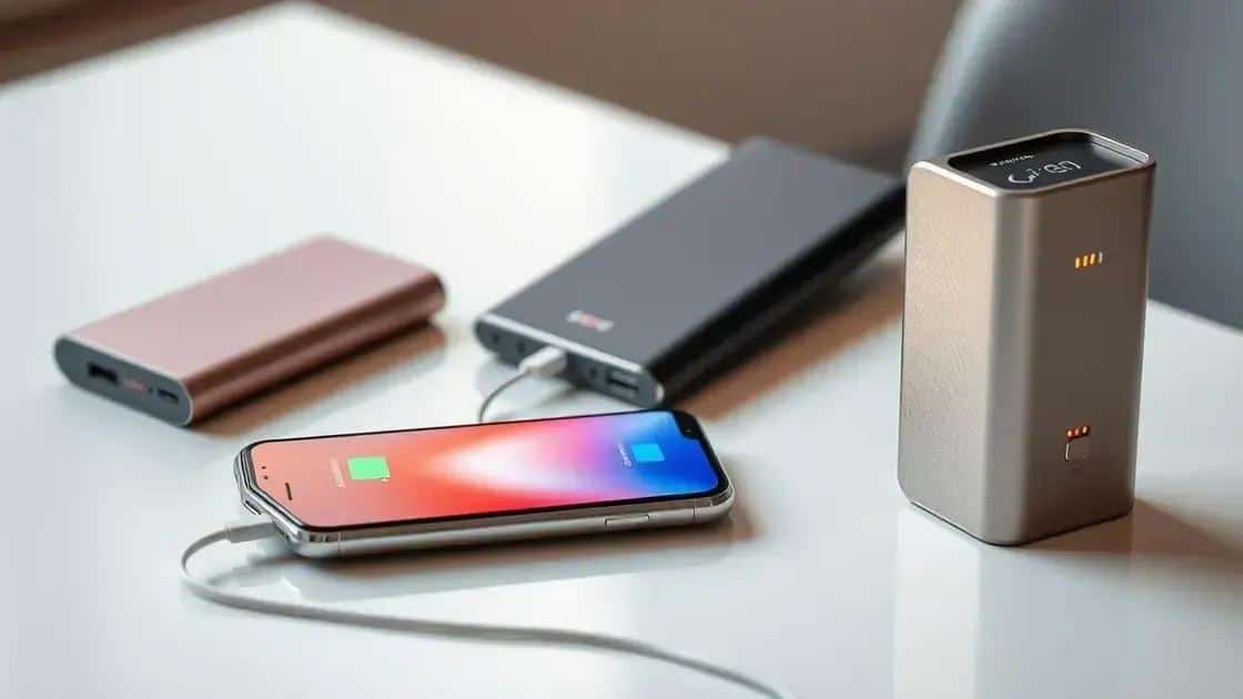 Power banks potentes, compactos e com tecnologia de carregamento avançada Power banks potentes, compactos e com tecnologia de carregamento avançada