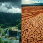 Previsão do tempo: chuva forte no Nordeste e seca no Centro-Oeste