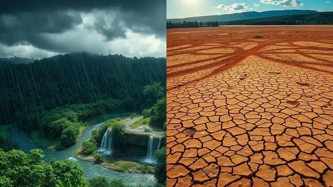 Previsão do tempo: chuva forte no Nordeste e seca no Centro-Oeste