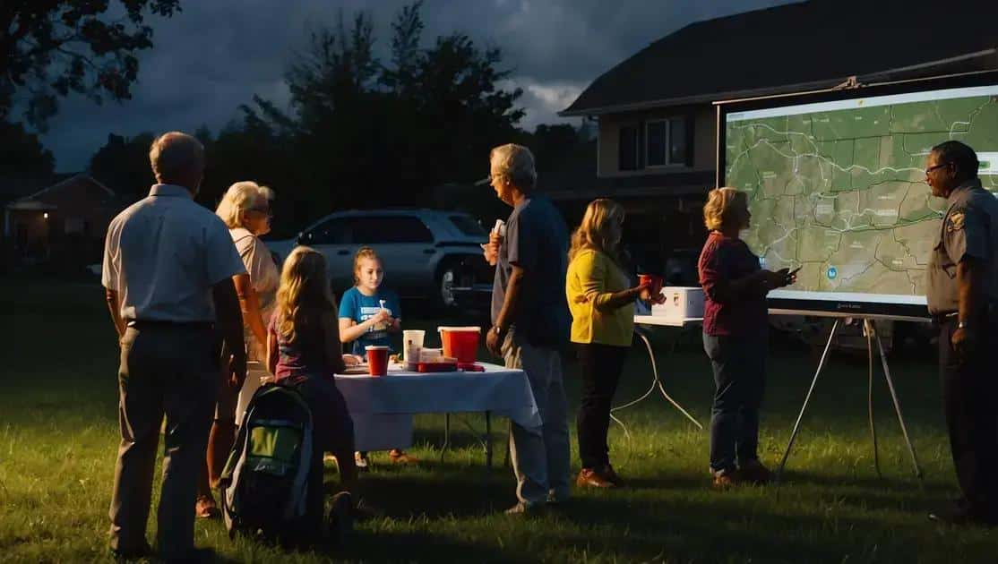 Programas de conscientização sobre raios