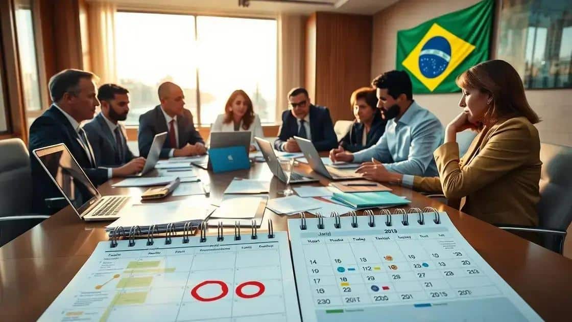 Próximos passos após as reuniões