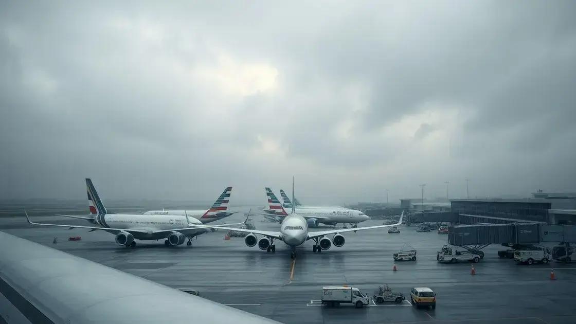 Impacto nos voos em Heathrow e outros aeroportos Impacto nos voos em Heathrow e outros aeroportos