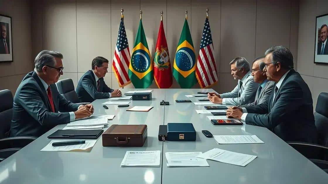 Reação do governo brasileiro ao tarifaço dos EUA Reação do governo brasileiro ao tarifaço dos EUA