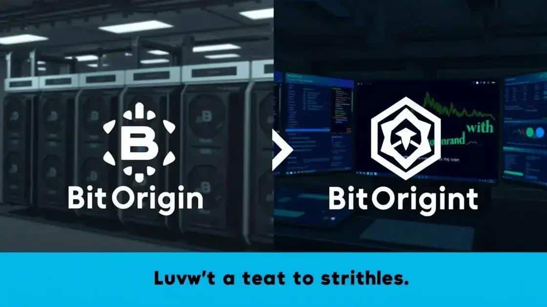 Rebranding de Bit Origin de mineração de BTC