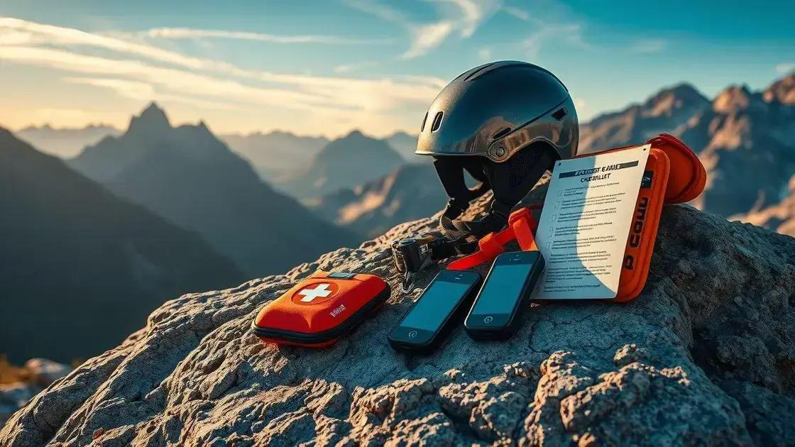 Recomendação de segurança para praticantes Recomendação de segurança para praticantes