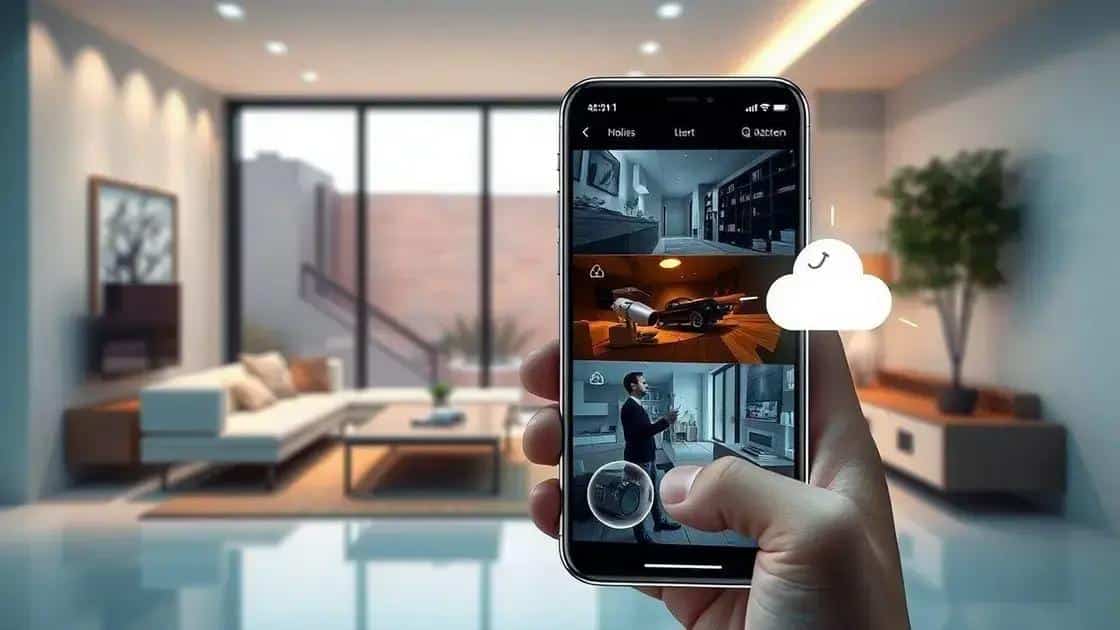 Recursos essenciais para monitoramento residencial