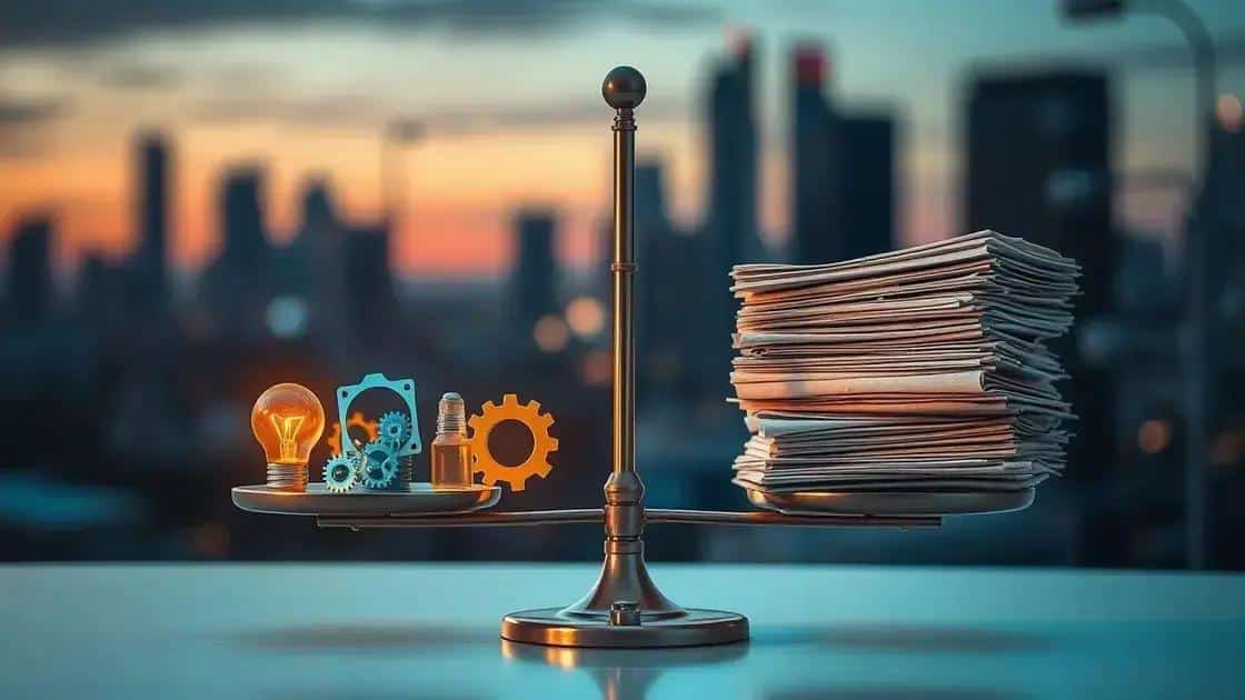 Relação entre diretrizes e inovação em tecnologia