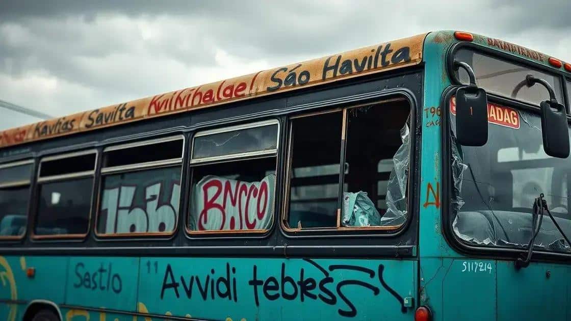 São Paulo registra 47 ataques a ônibus em um único dia