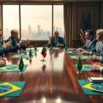 Senador Amin defende a força das exportações brasileiras em missão nos EUA