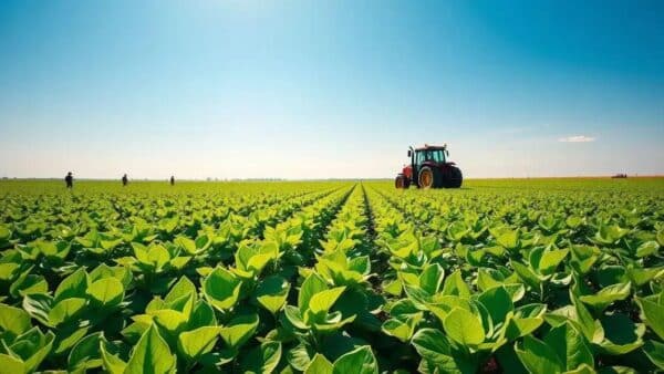Soja em alta: Brasil avança na comercialização e EUA reduzem área plantada