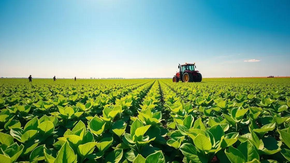 Soja em alta: Brasil avança na comercialização e EUA reduzem área plantada