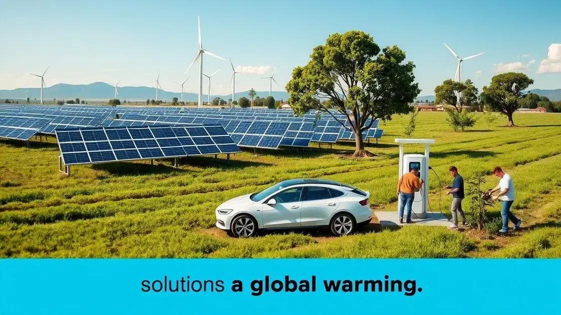 Soluções e medidas para conter o aquecimento Soluções e medidas para conter o aquecimento