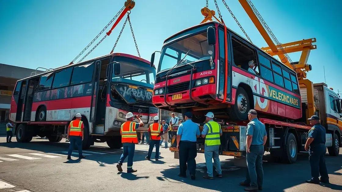 SPTrans orienta retirada imediata de veículos danificados