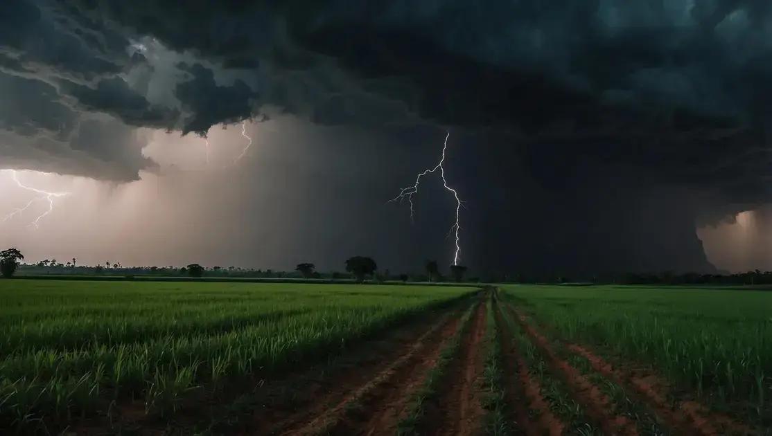 Tempestades causam tragédia na Índia: mais de 33 mortos por raios