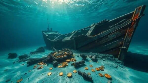 Tesouro pirata de US$ 138 milhões é encontrado em naufrágio em Madagascar