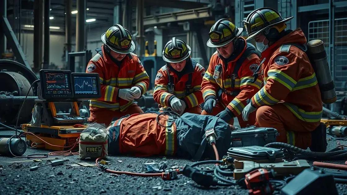 A atuação do Corpo de Bombeiros no resgate