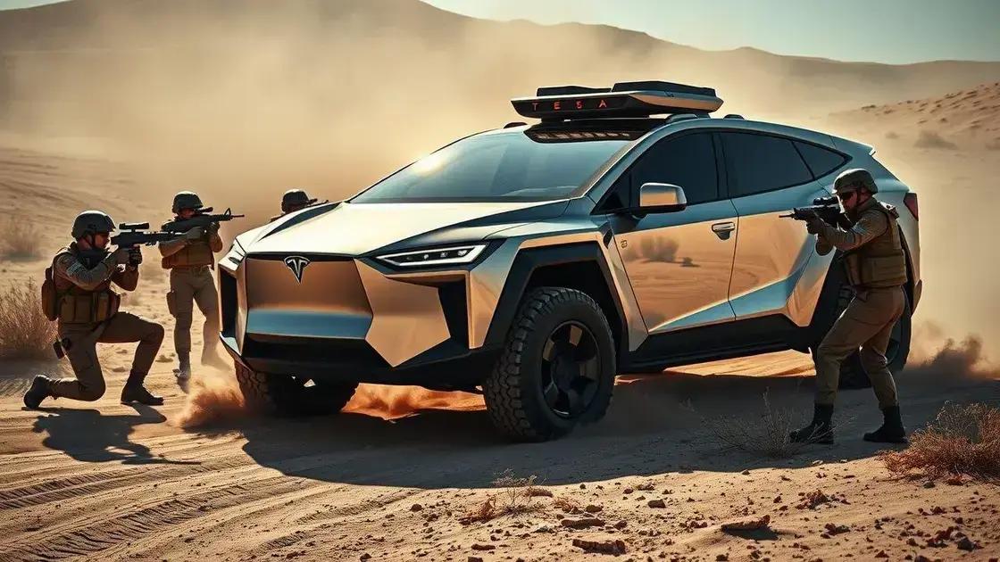 A estratégia por trás do uso do Cybertruck em testes militares A estratégia por trás do uso do Cybertruck em testes militares
