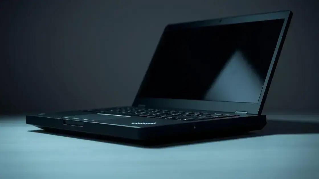 A importância da cor preta no design ThinkPad