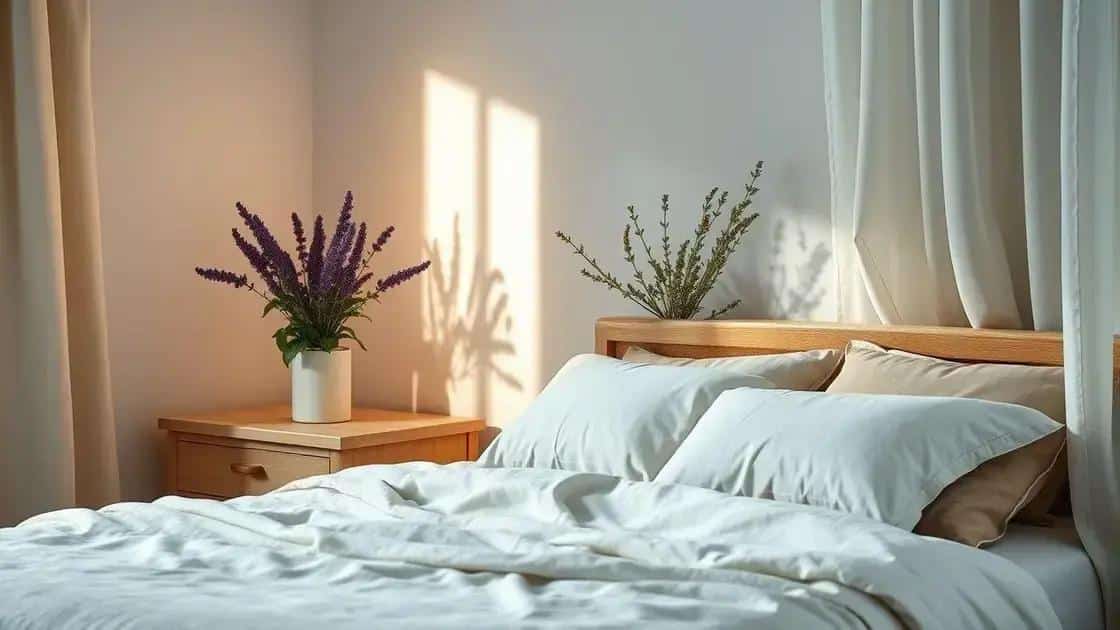 A importância do ambiente relaxante para um sono profundo