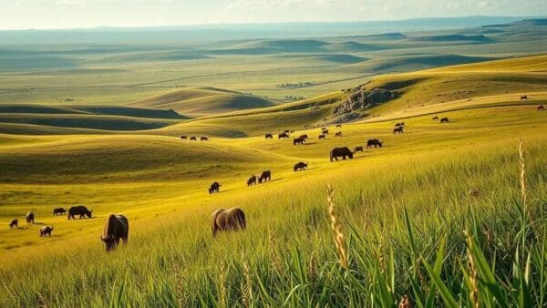 A origem da grama: como uma planta global moldou ecossistemas e alimentação